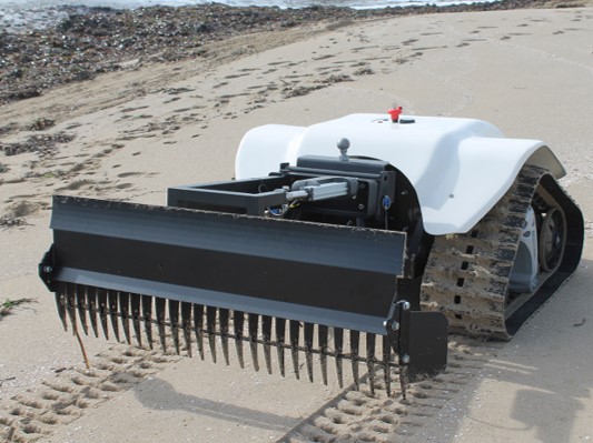 BeBot, Robot nettoyeur, tamiseur de plages